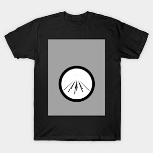 black circles and lines T-Shirt